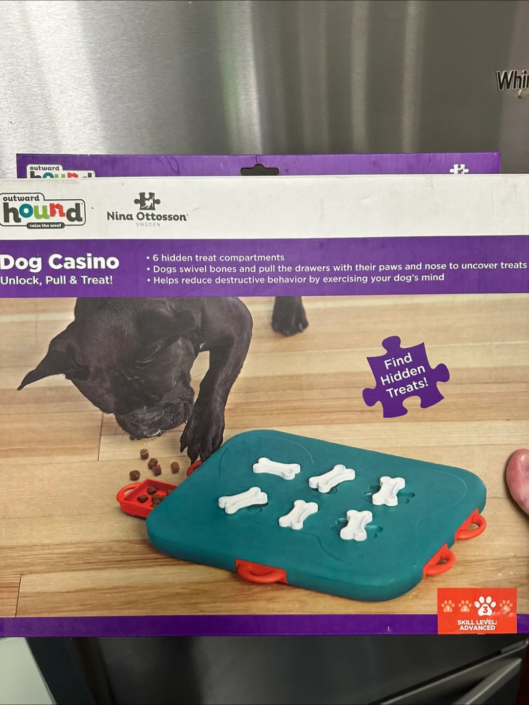 Outward Hound Nina Ottosson Dog Casino Puzzle thumbnail