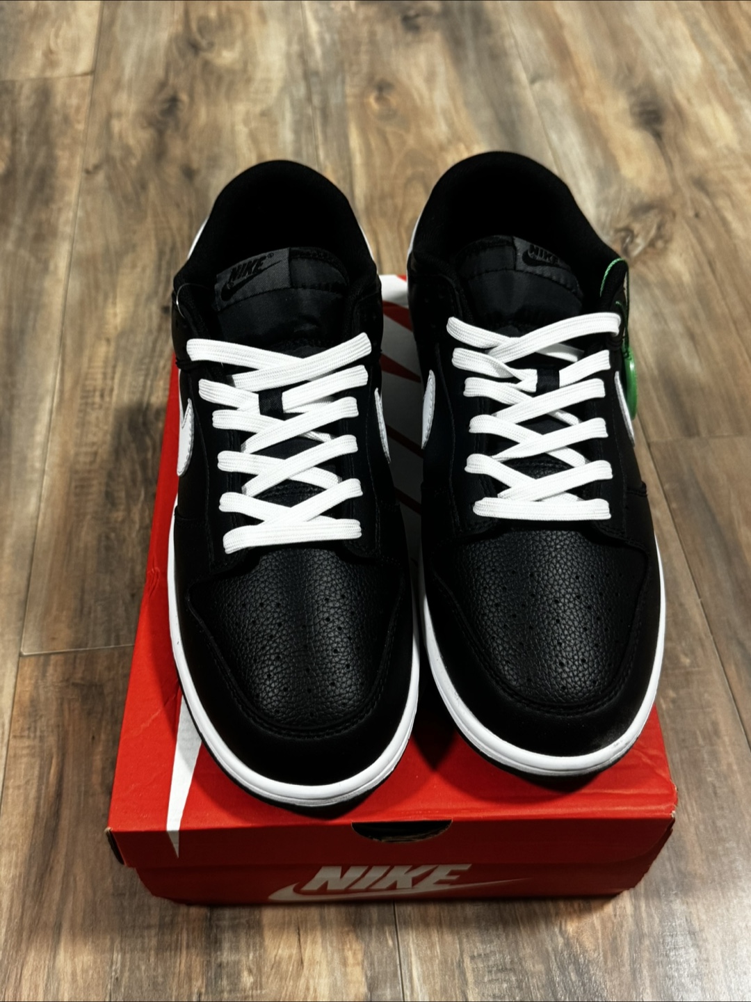 Nike Dunk Low Retro Black White - Size 12 - photo 2