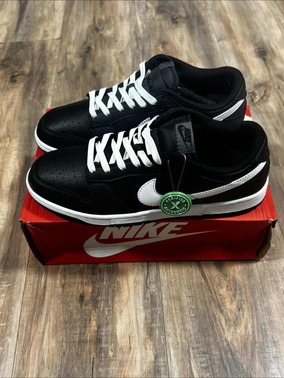 Nike Dunk Low Retro Black White - Size 12 - photo 3