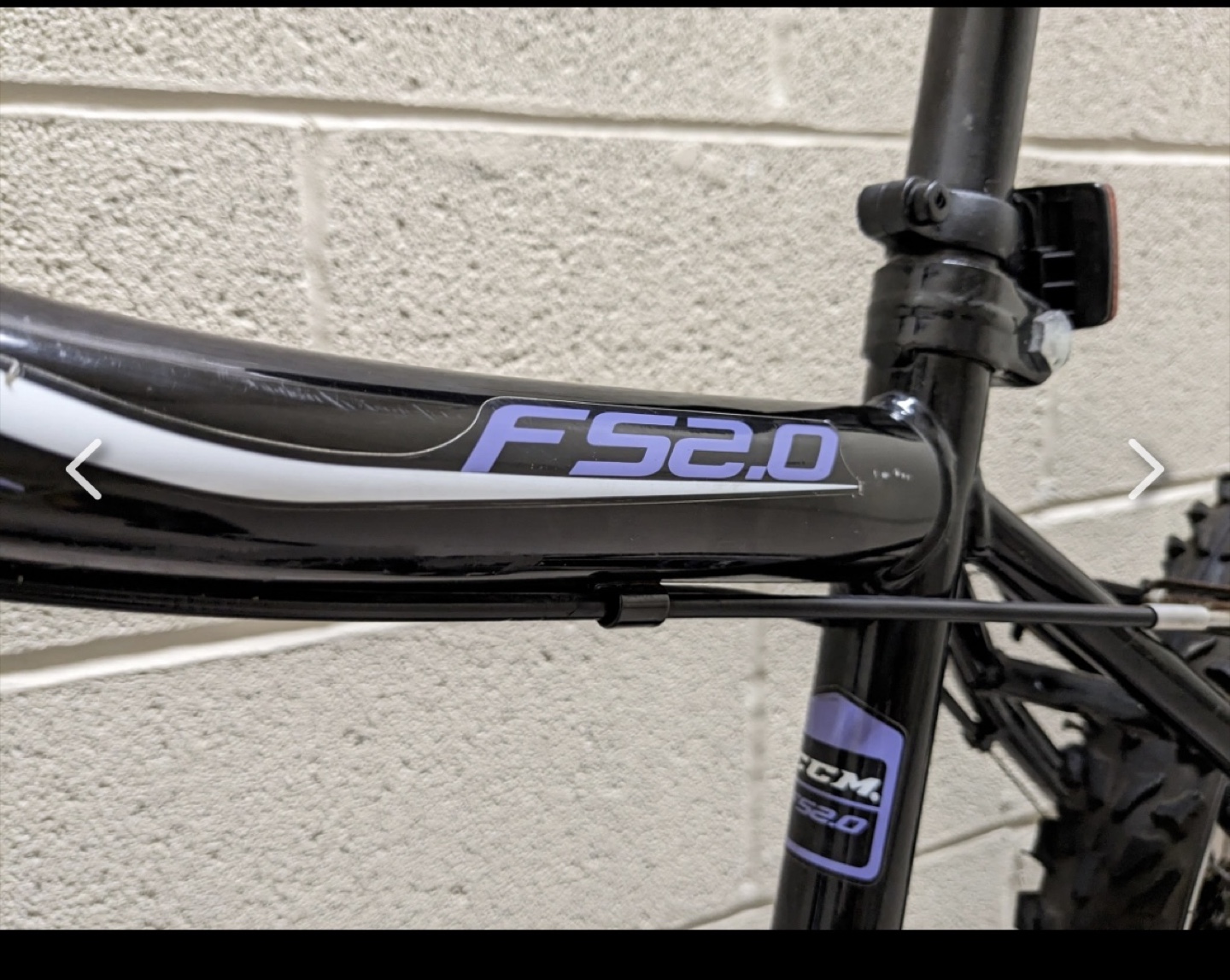 CCM FS2.0 Kids' Bike - Black/Purple - photo 3