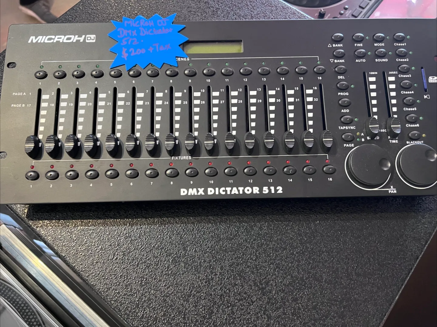 Microh DJ DMX Dictator 512 Lighting Controller image indicator(3)