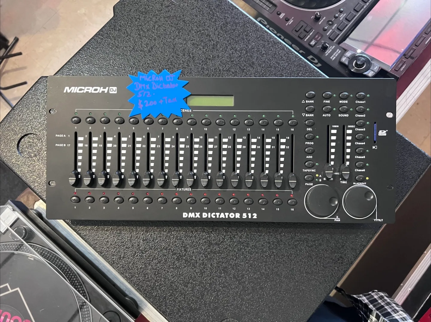 Microh DJ DMX Dictator 512 Lighting Controller image indicator(2)