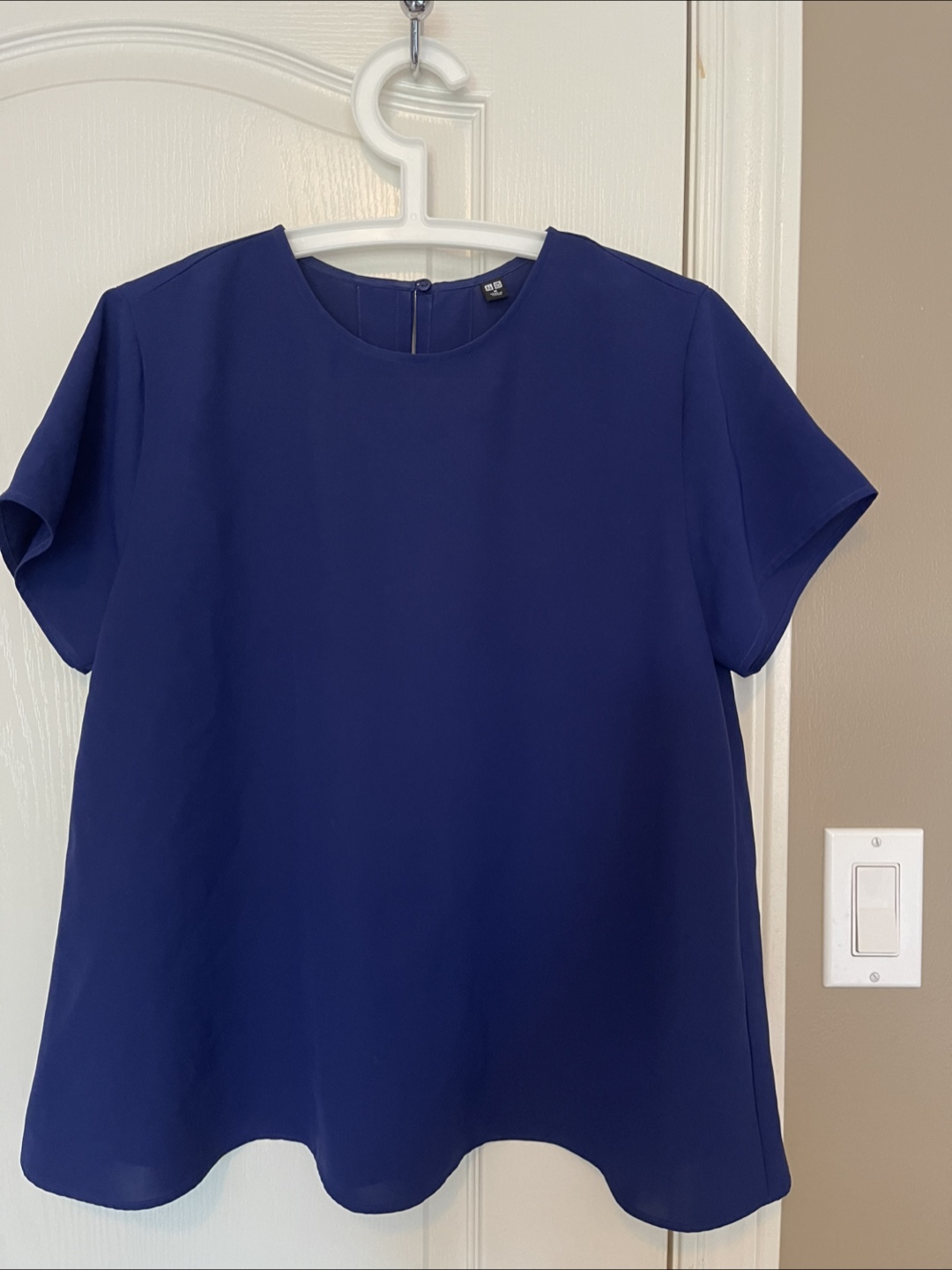 Uniqlo Blue Blouse - Size M