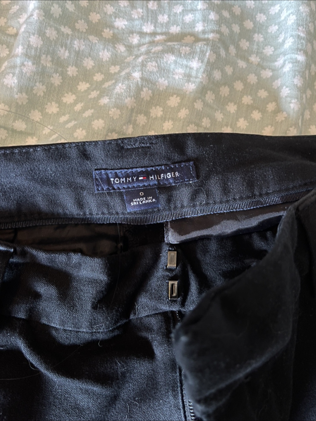Tommy Hilfiger Black Pants - Size 0 - photo 4