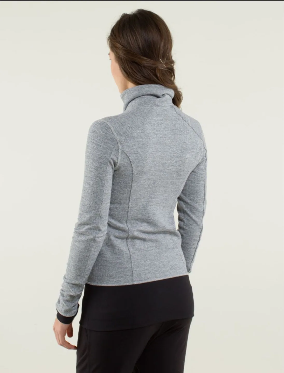 Lululemon Nice Asana Jacket *Herringbone - size 4 image indicator(2)