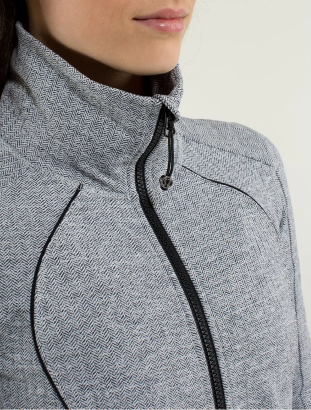 Lululemon Nice Asana Jacket *Herringbone - size 4 image indicator(3)