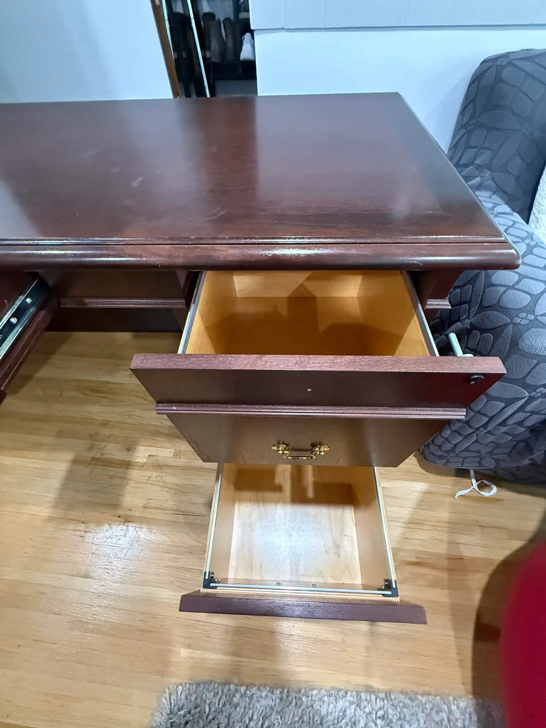 Wooden Desk - 71" x 32" thumbnail