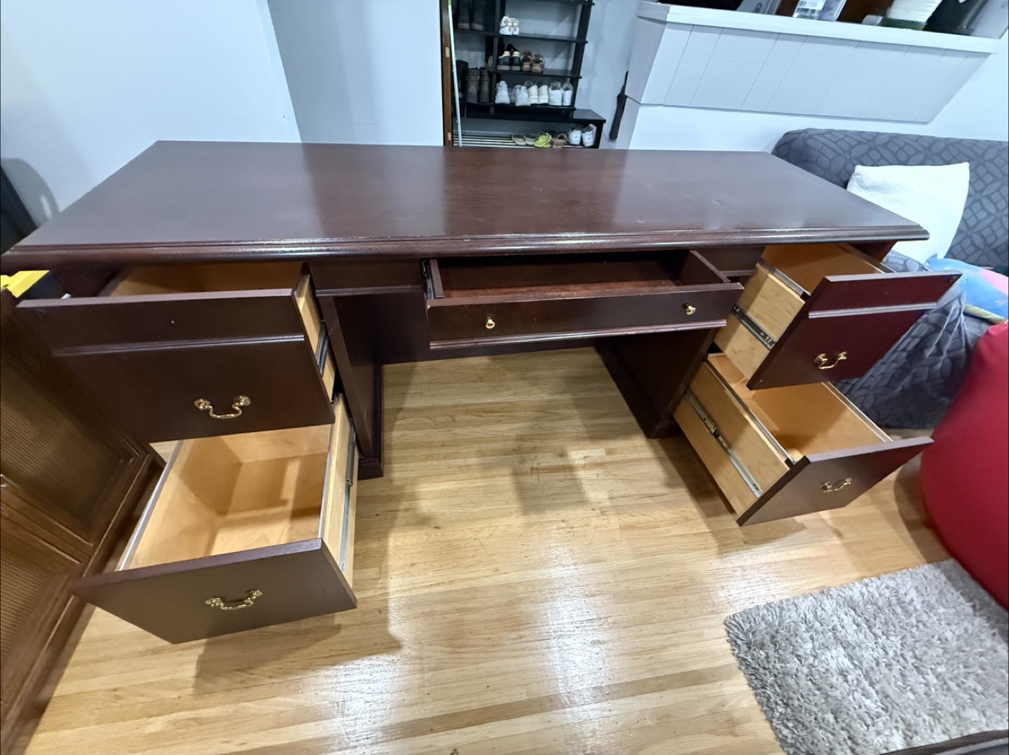 Wooden Desk - 71" x 32" - photo 3