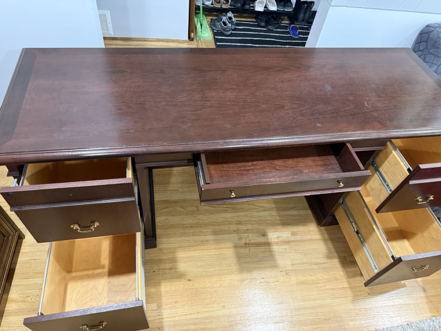 Wooden Desk - 71" x 32" - photo 4