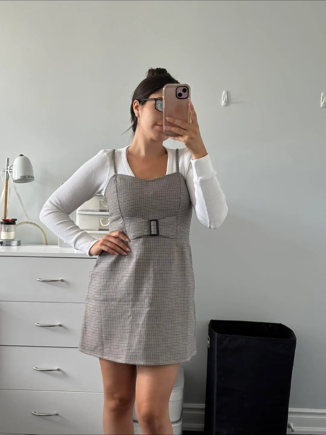 Free People | Houndstooth Mini Dress - S image indicator(2)