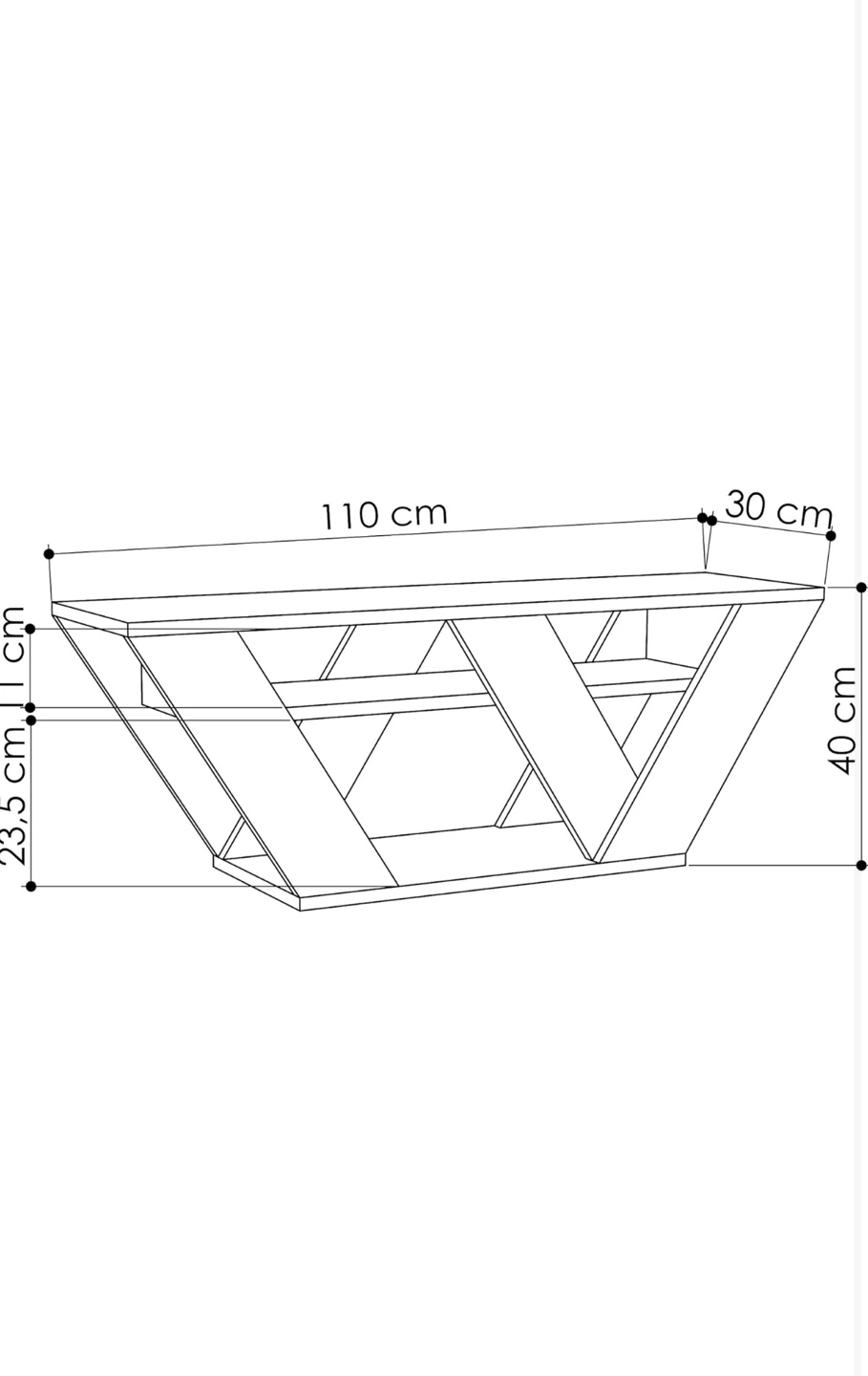 Light Wood TV Stand - photo 3