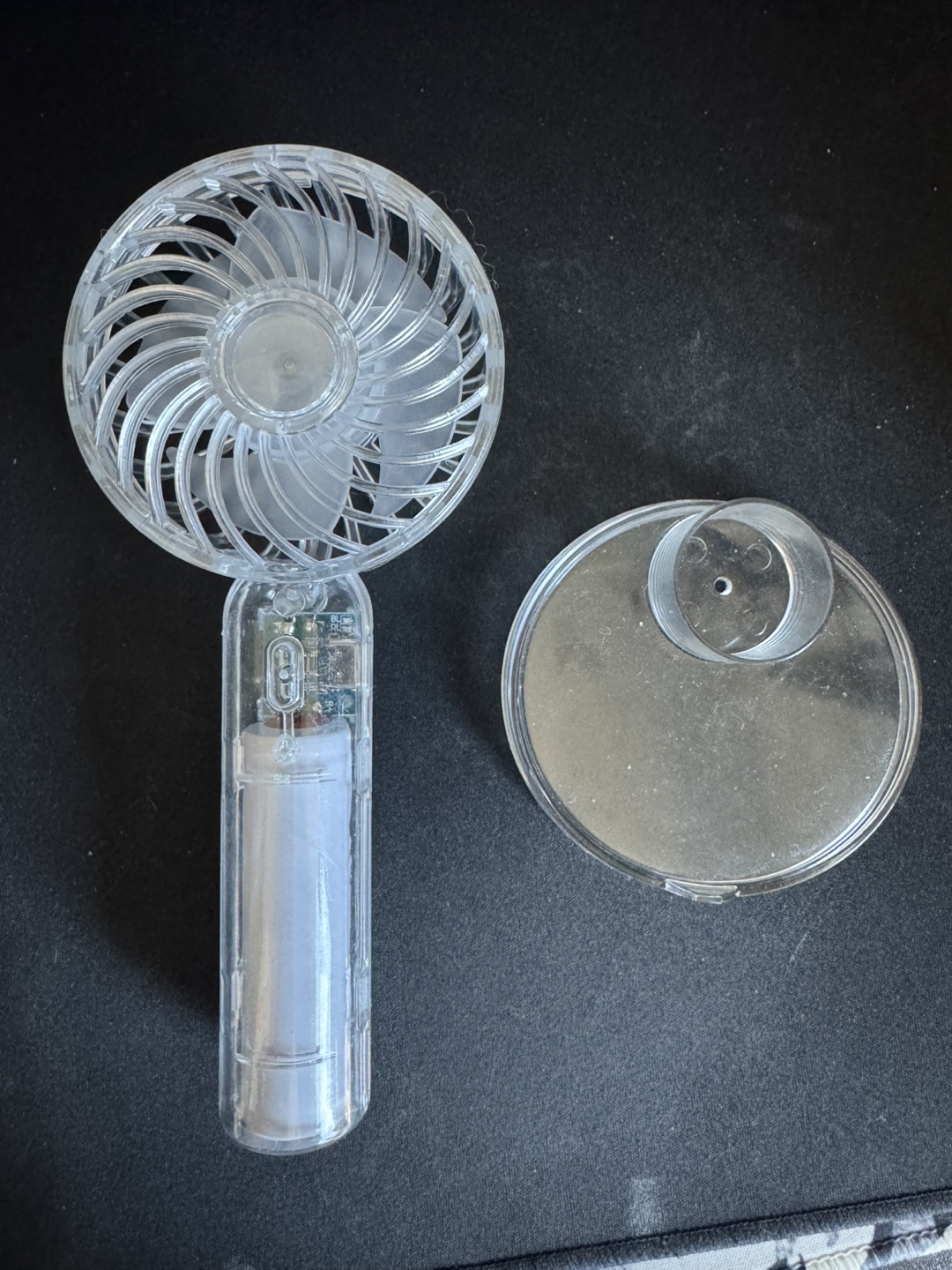 Rechargeable Handheld Fan with stand