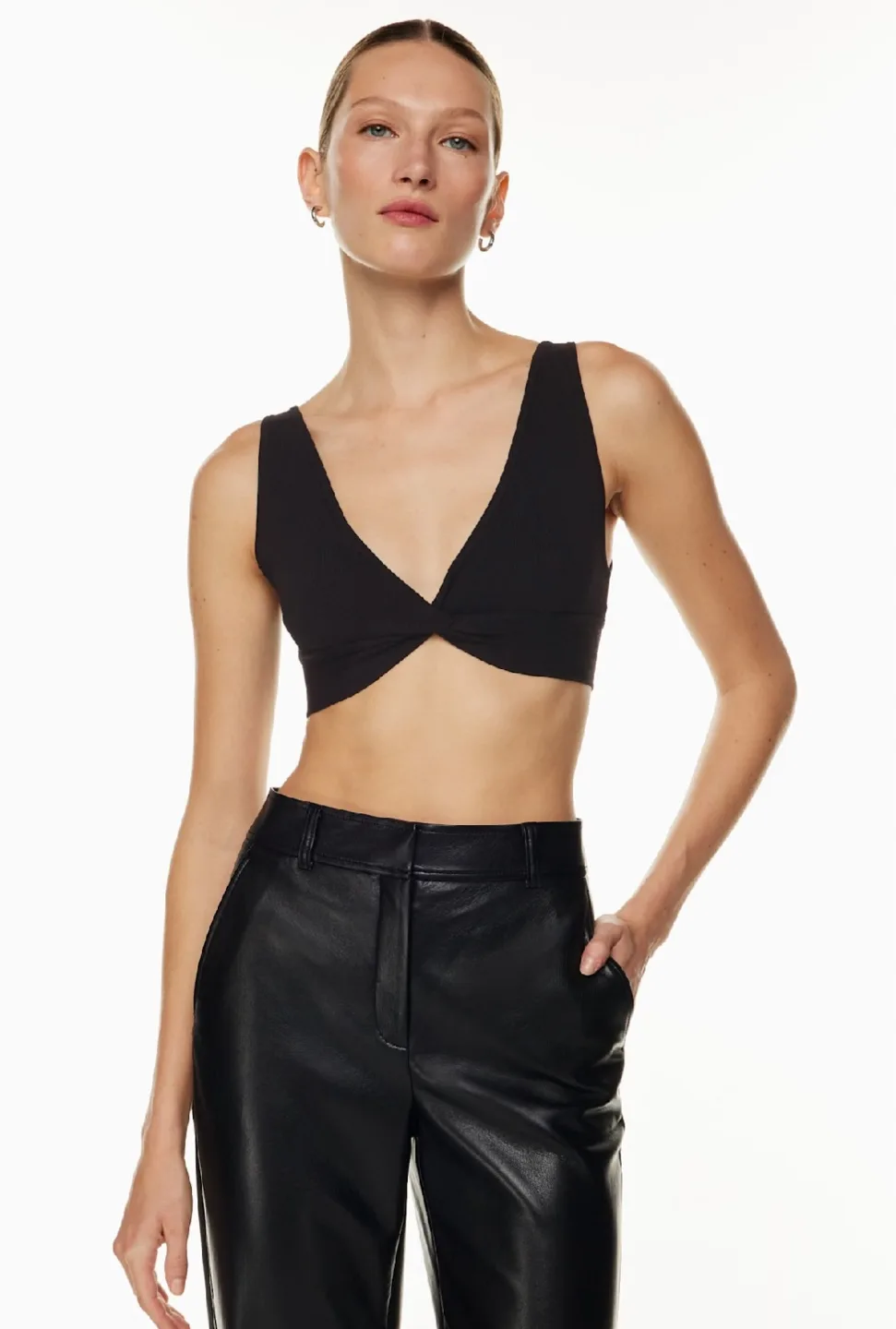 Aritzia Babaton Sculpt Knit Twist Tank - medium image indicator(4)