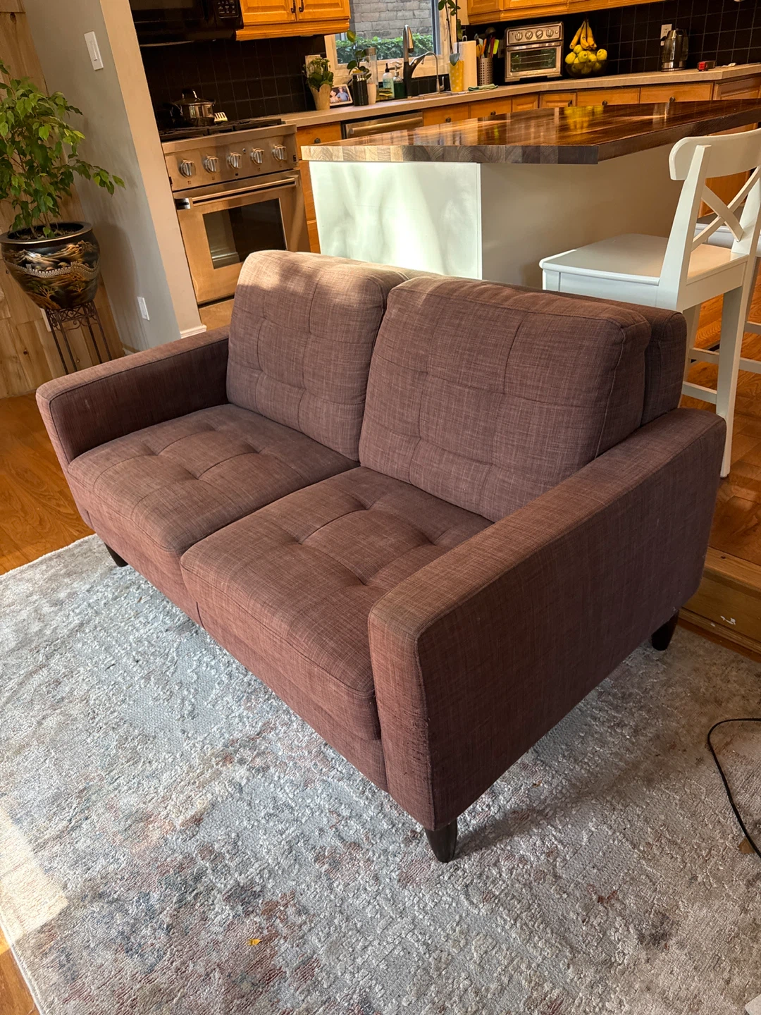 Comfy loveseat