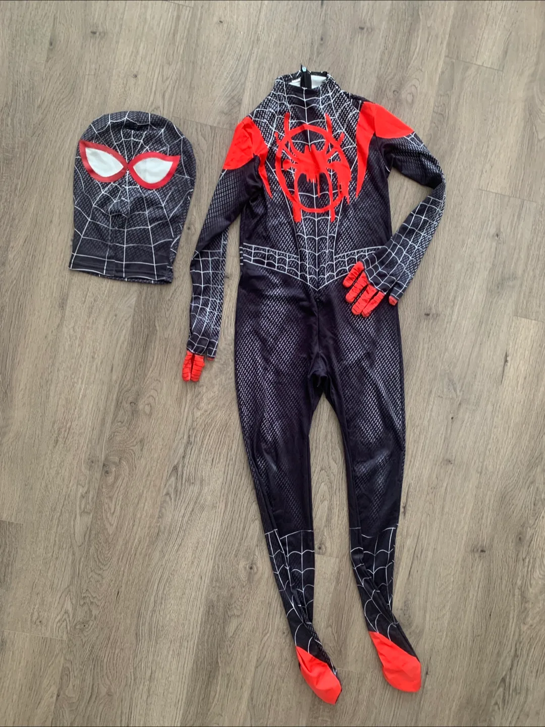 Miles Morales Spiderman Costume -kids  (140cm) thumbnail