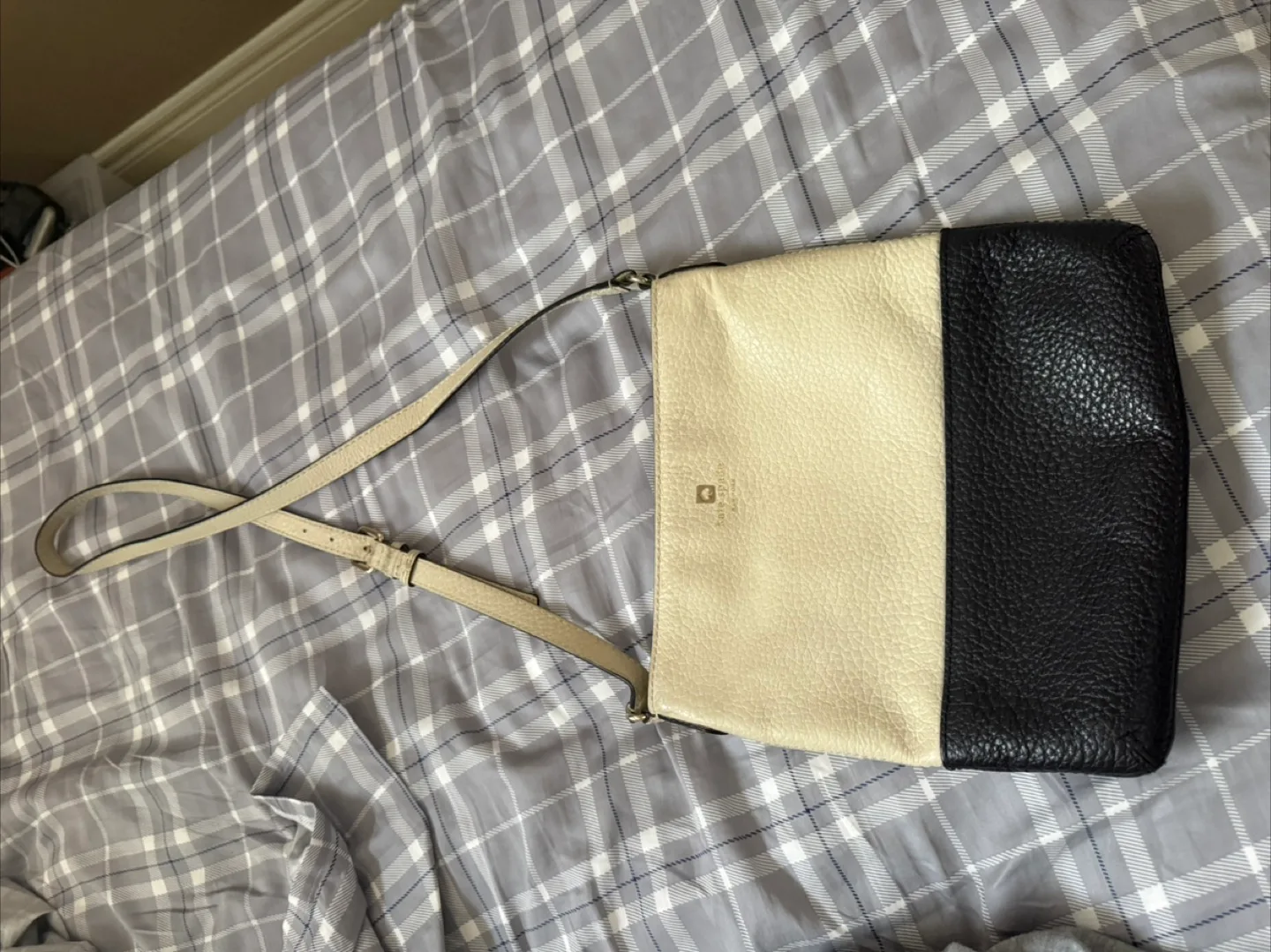 Kate Spade Crossbody Bag - Black & Cream
