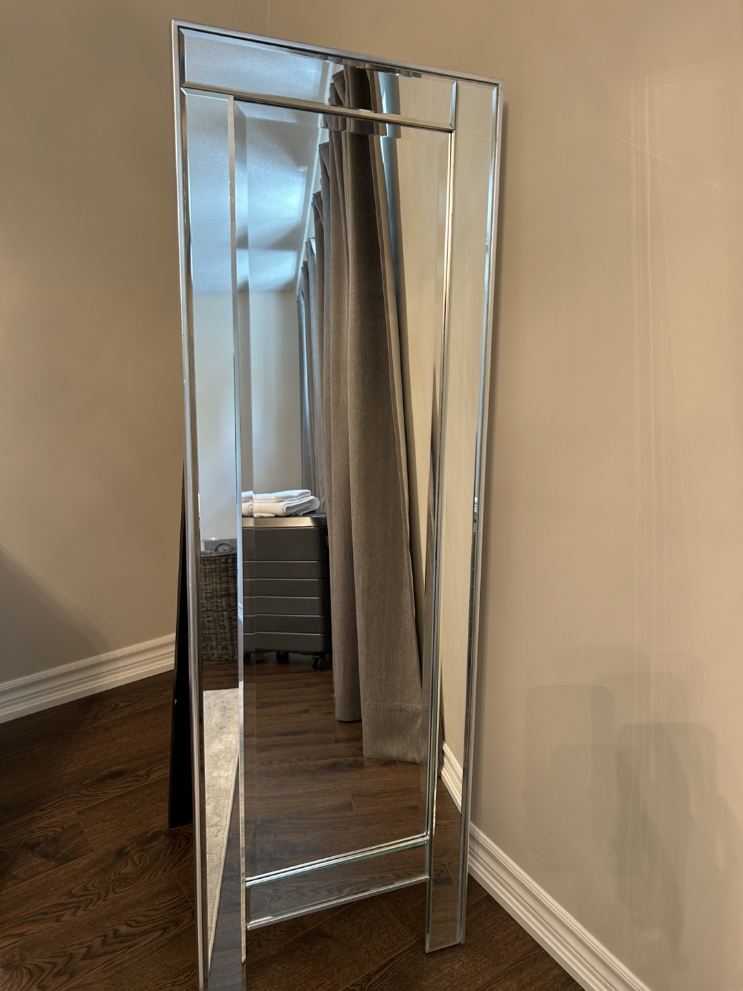 Full Length Mirror with Silver Frame - photo 2