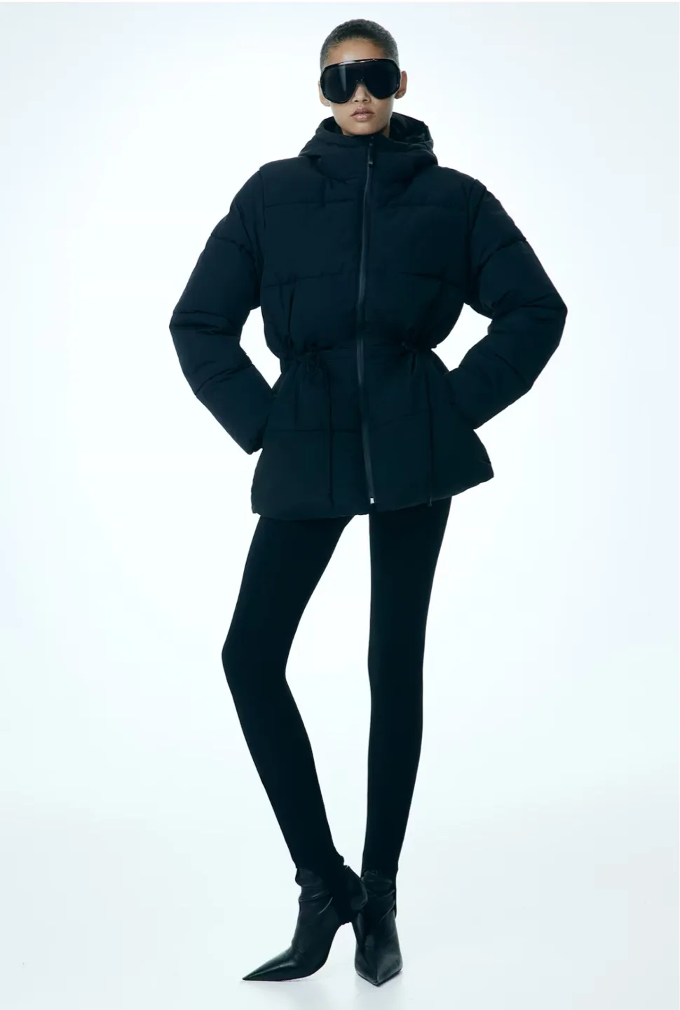 Black Puffer Jacket/Brand new thumbnail