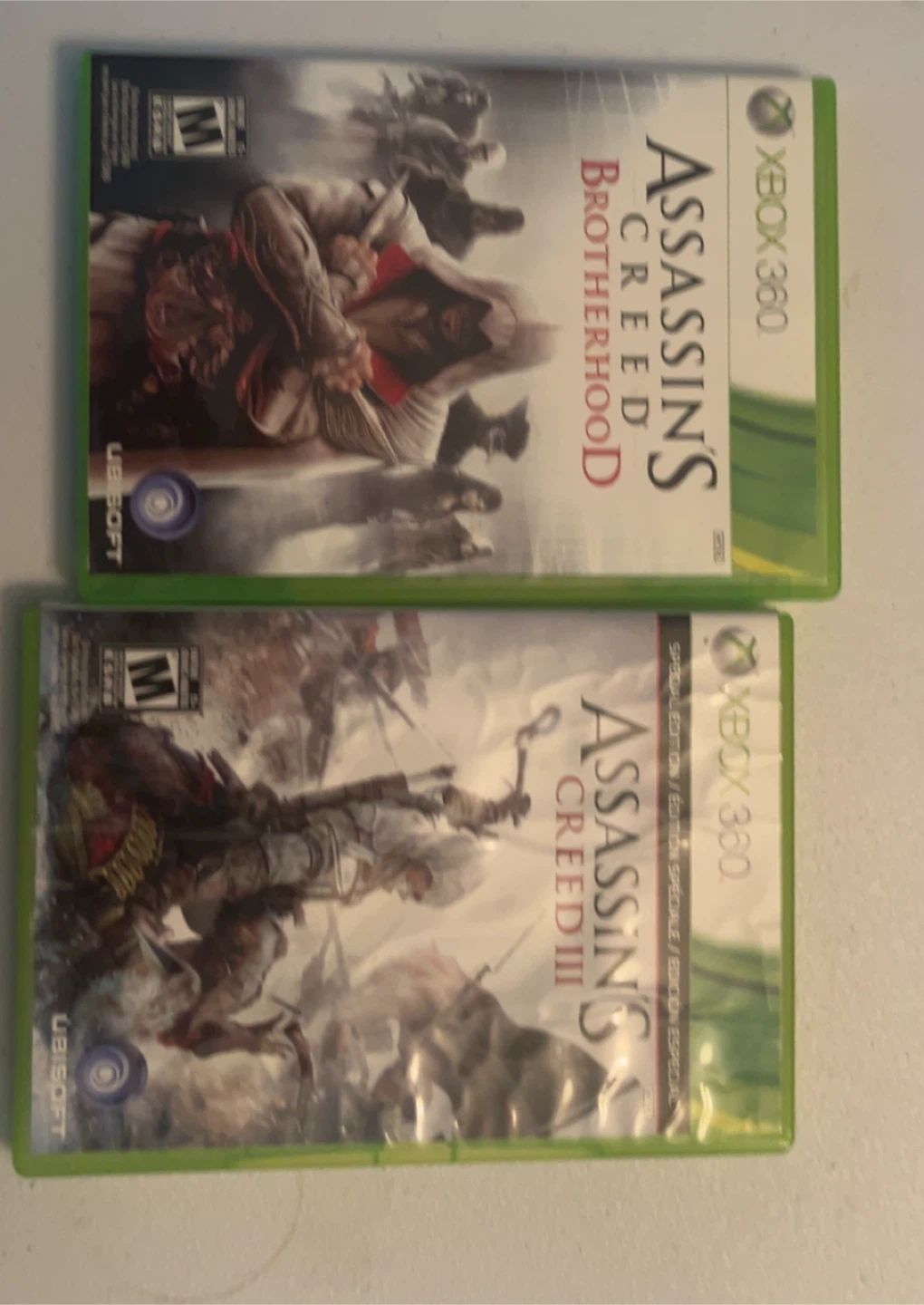 Xbox 360 Game Bundle - Mass Effect, Assassin's Creed - photo 2