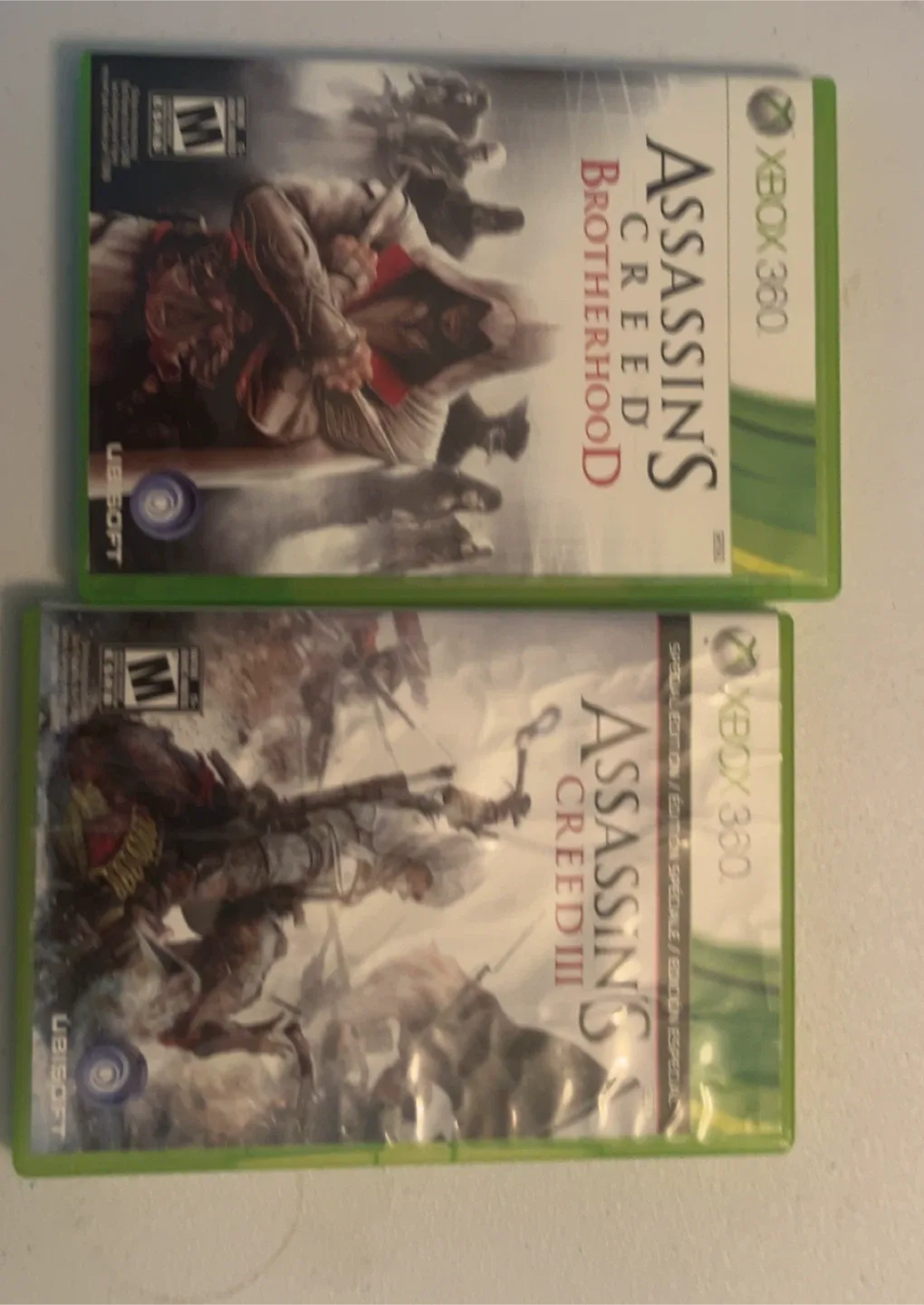 Xbox 360 Game Bundle - Mass Effect, Assassin's Creed image indicator(2)