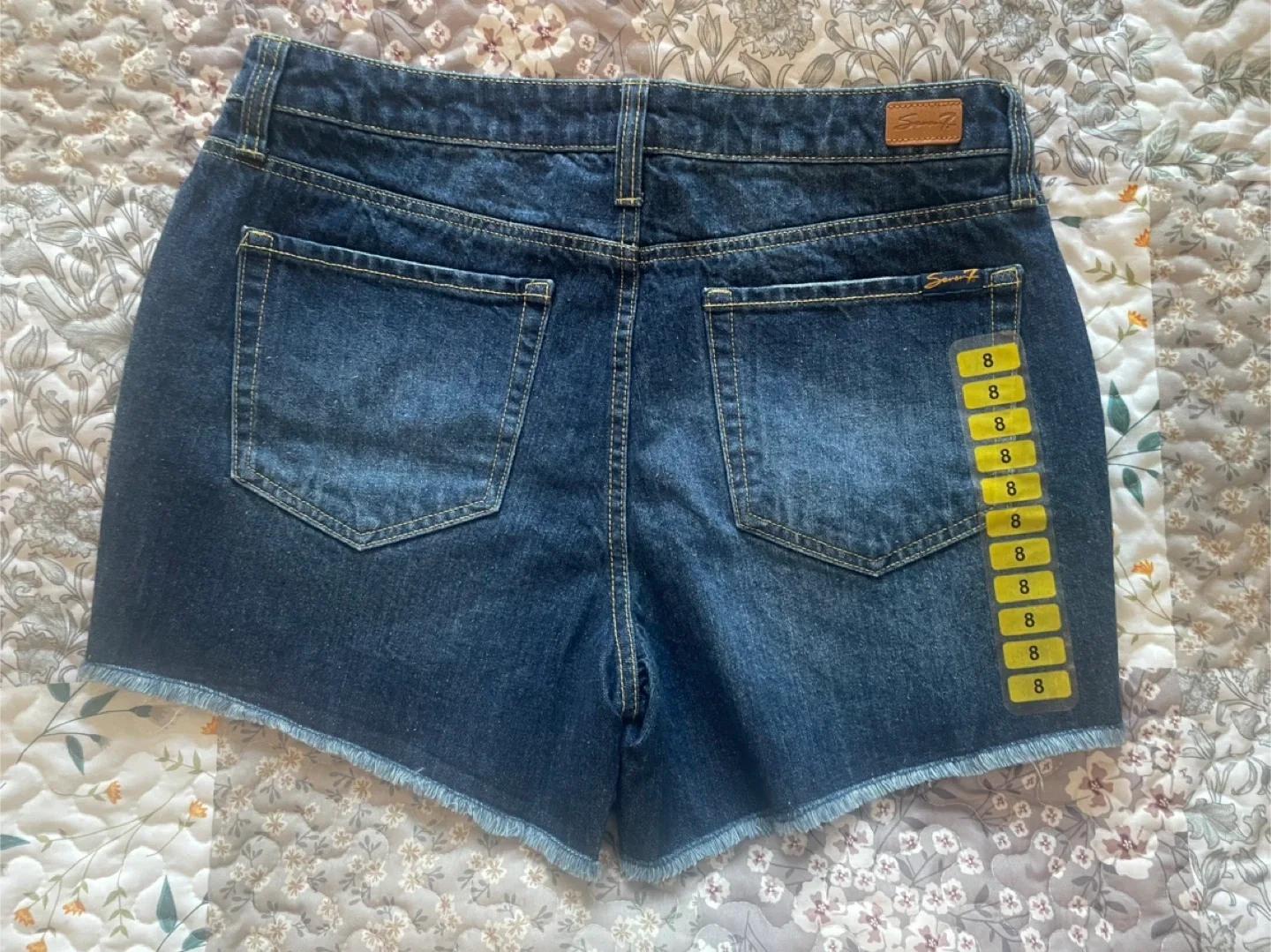 NWTs Seven7 Denim Shorts - Size 8 image indicator(5)