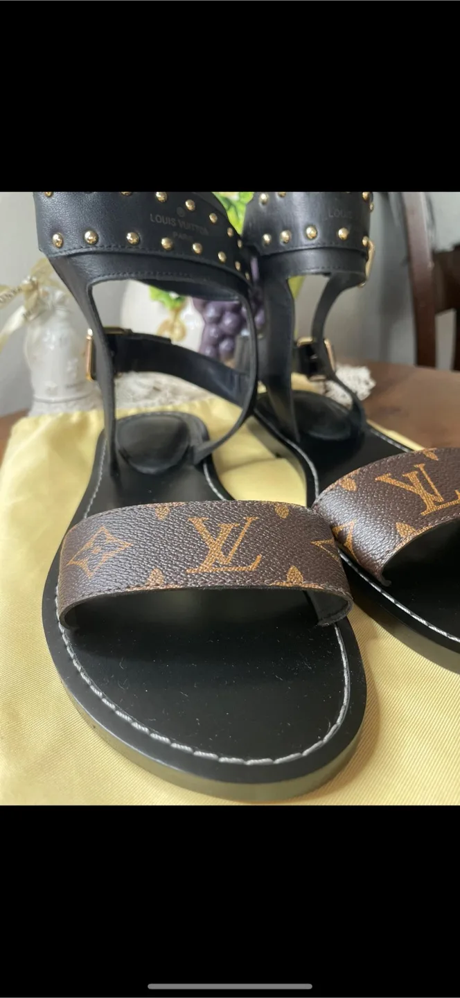 Louis Vuitton Sandals, Size 7 image indicator(2)