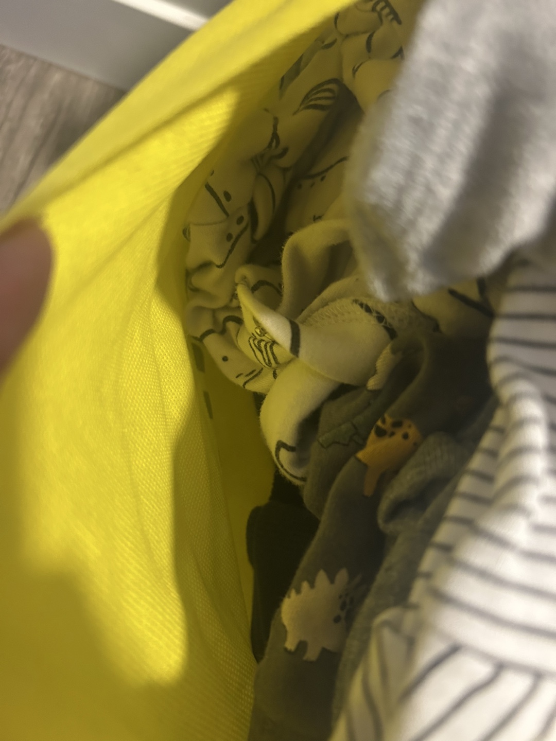 Overflowing bag of baby clothes 6-9 mo - photo 2