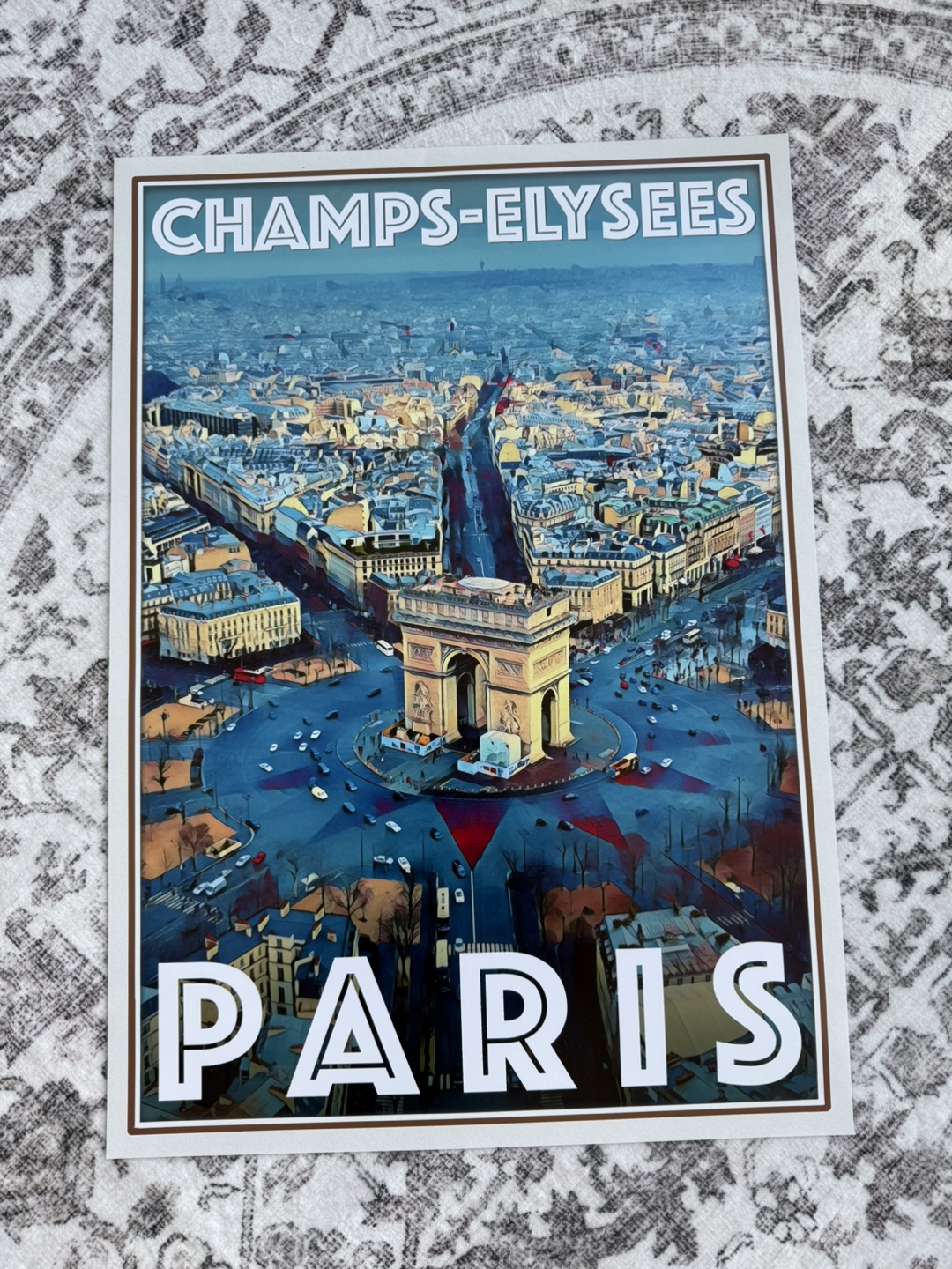 Champs-Élysées Paris Poster
