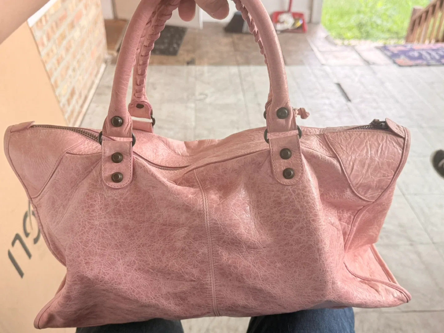 Balenciaga City Bag - Pink Leather image indicator(3)