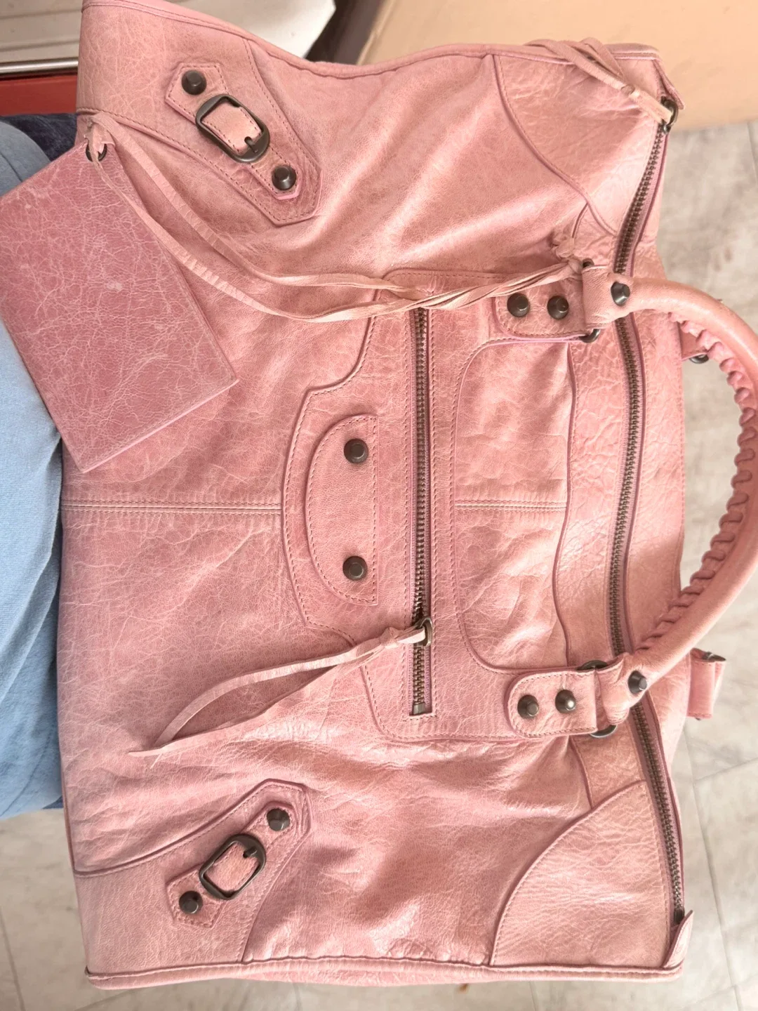 Balenciaga City Bag - Pink Leather image indicator(2)