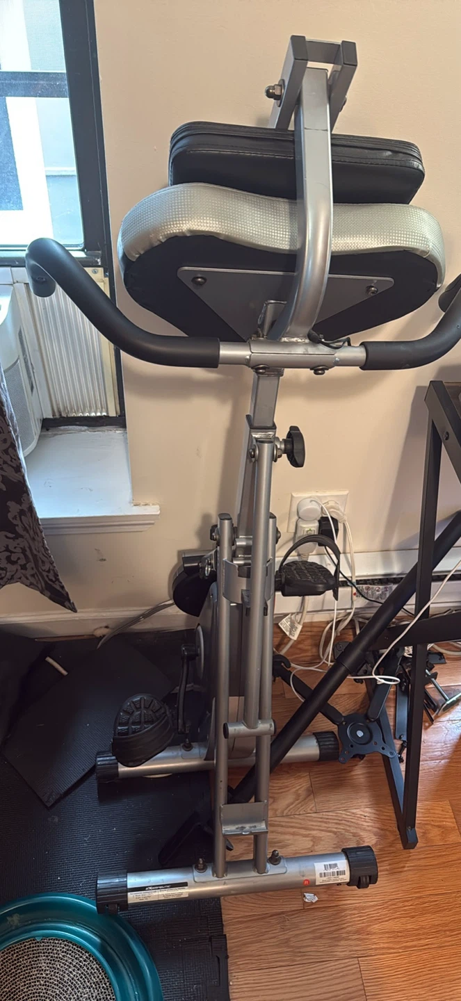 Exerpeutic 400xl Folding Exercise Bike with LCD Display - photo 3