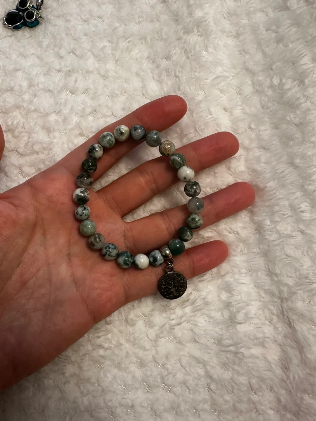 Beaded Bracelet with Tree of Life Charm image indicator(2)