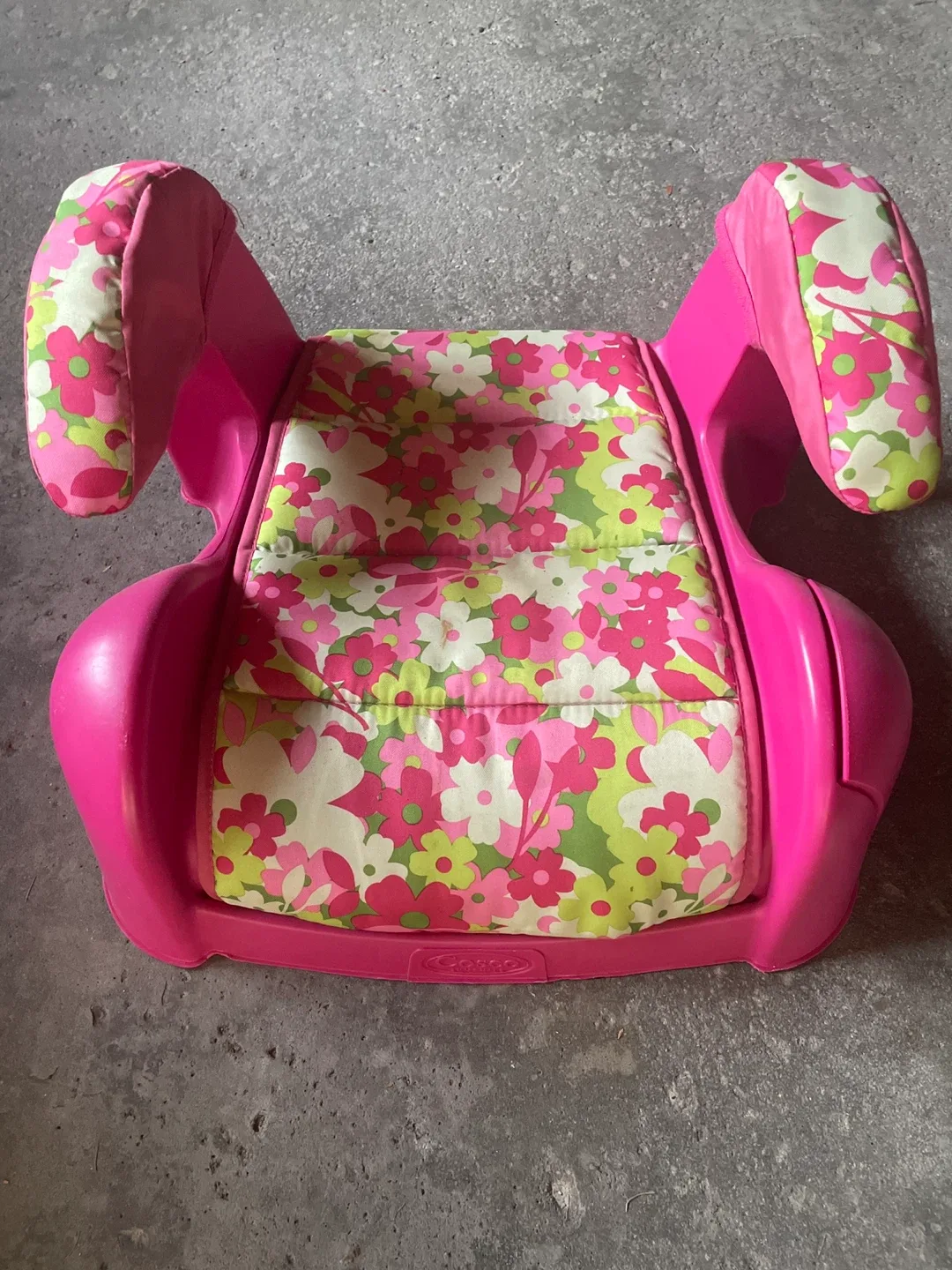 Cosco Pink Floral Booster Car Seat thumbnail