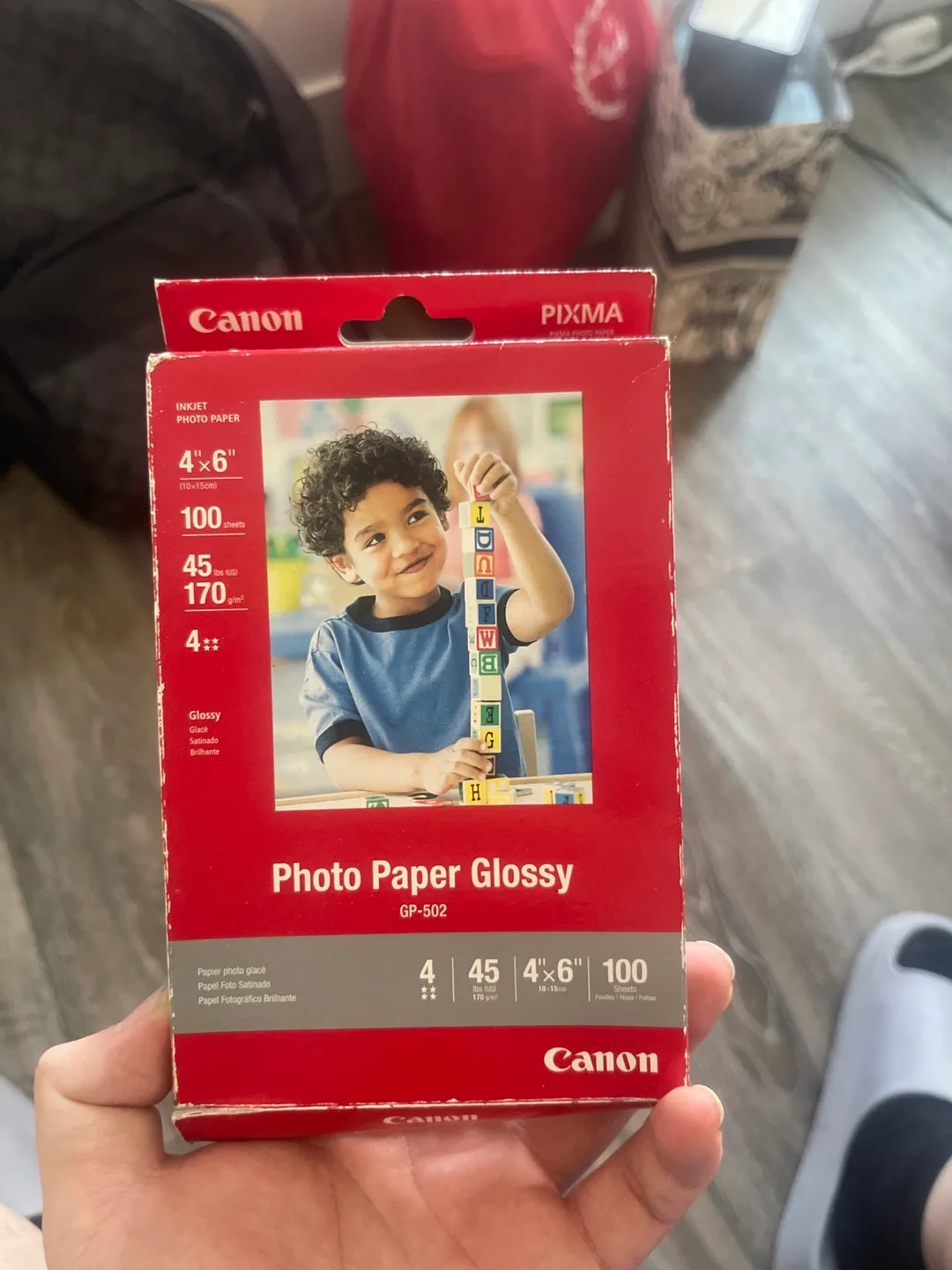 Canon Photo Paper Glossy 4"x6" - 100 Sheets thumbnail