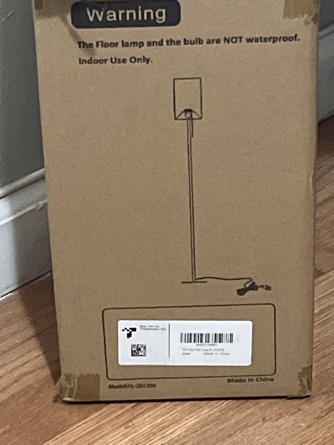 Pull-chain Switch Floor Lamp