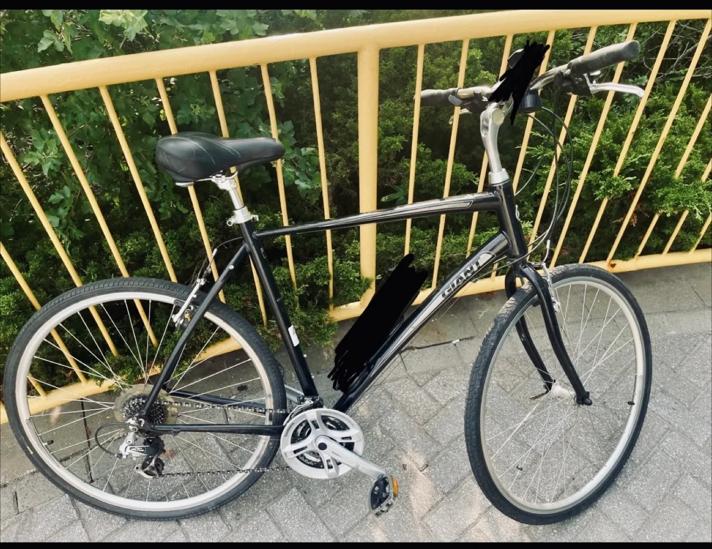 Giant Hybrid Bike - Black