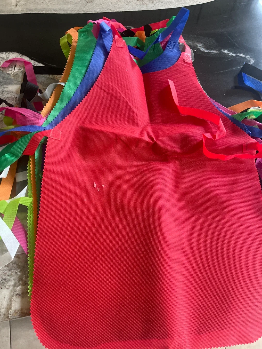Assorted Colourful Reusable KIDS Aprons thumbnail