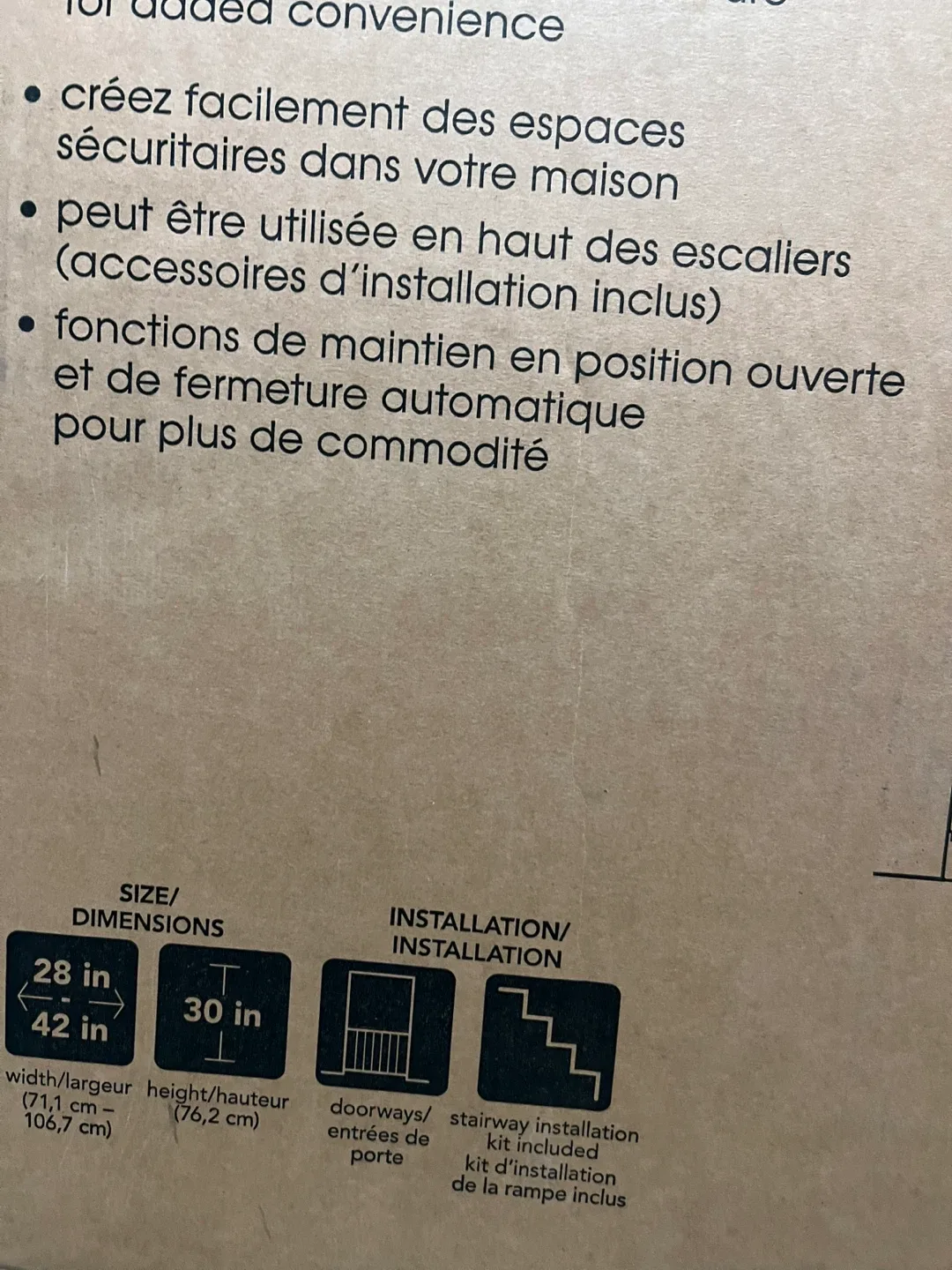 Summer Modern Home Safety Gate - Decorative Walk-Thru image indicator(4)