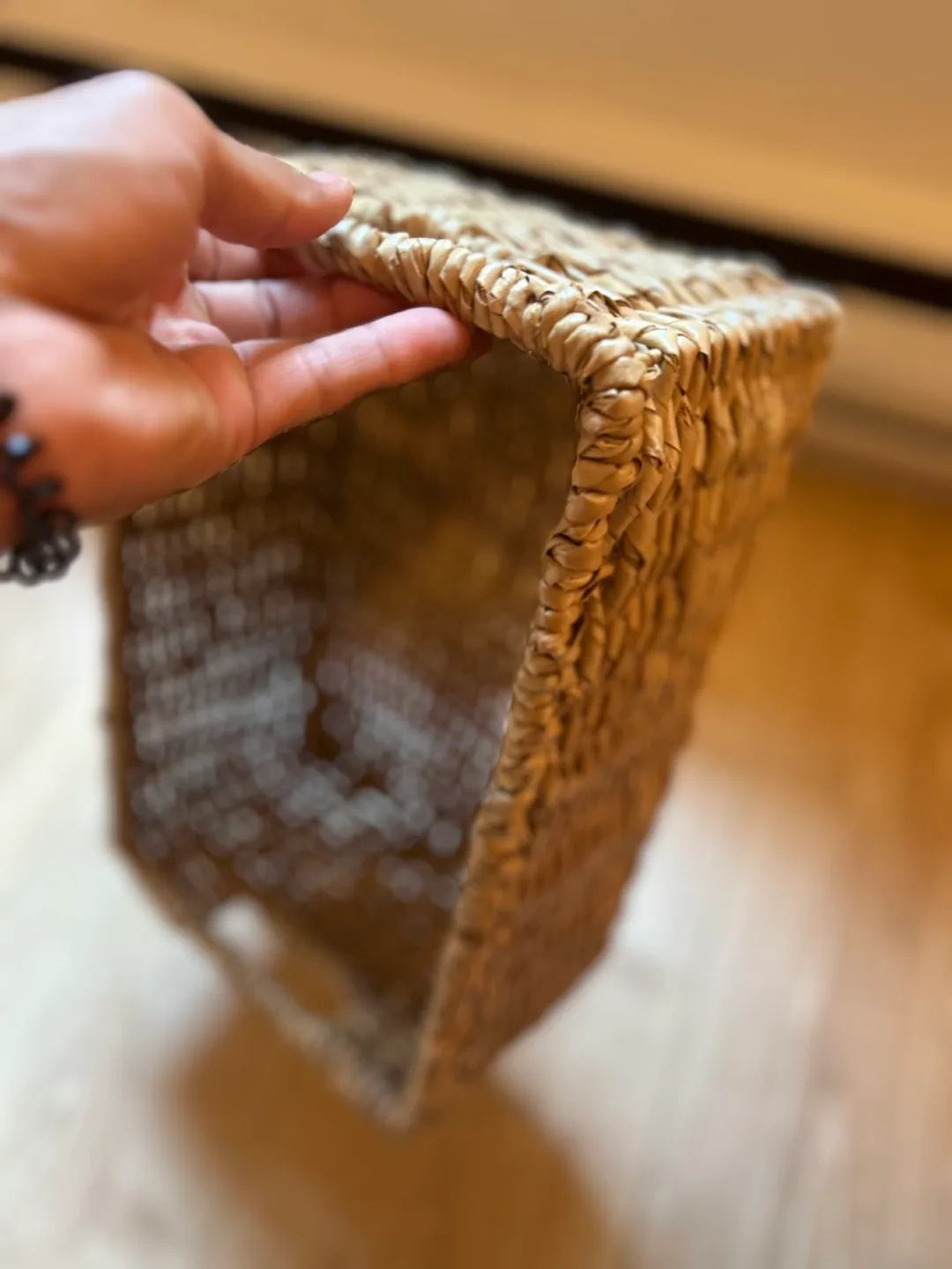 Woven Storage Basket - 9x12 inches thumbnail