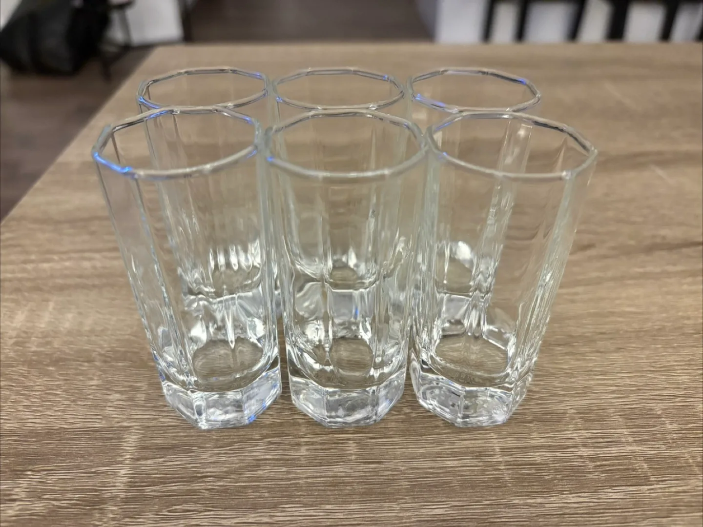 Octagon-Shaped Shooter Glasses SET OF 6 thumbnail