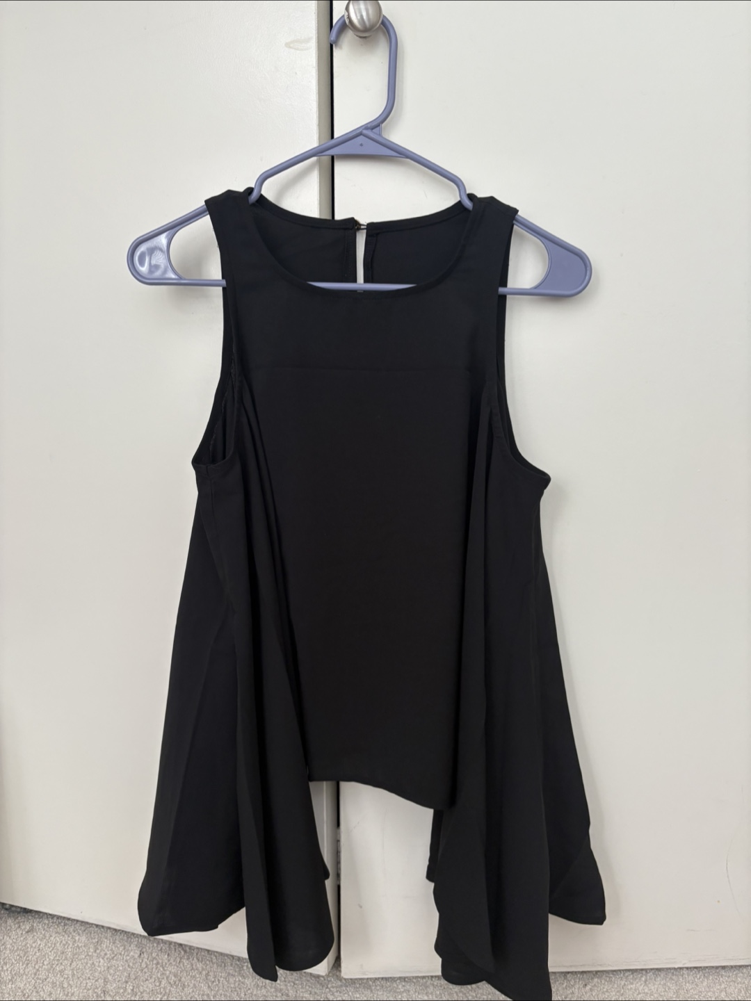 Black Sleeveless Top