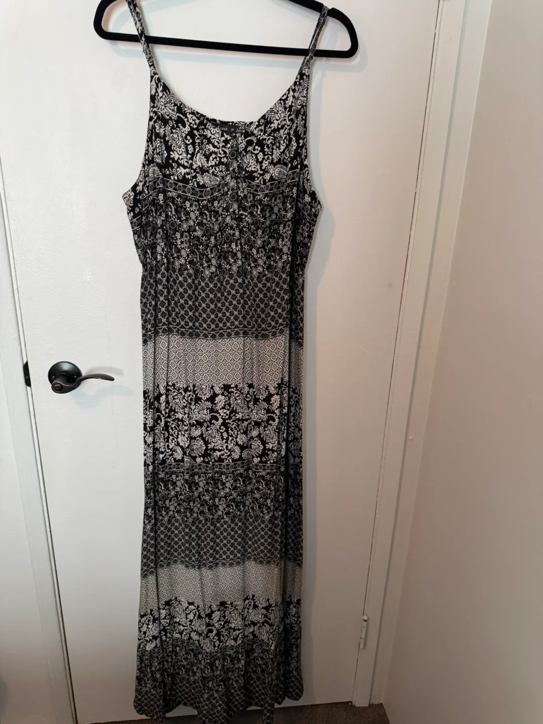 Splash Maxi Dress - Size L thumbnail