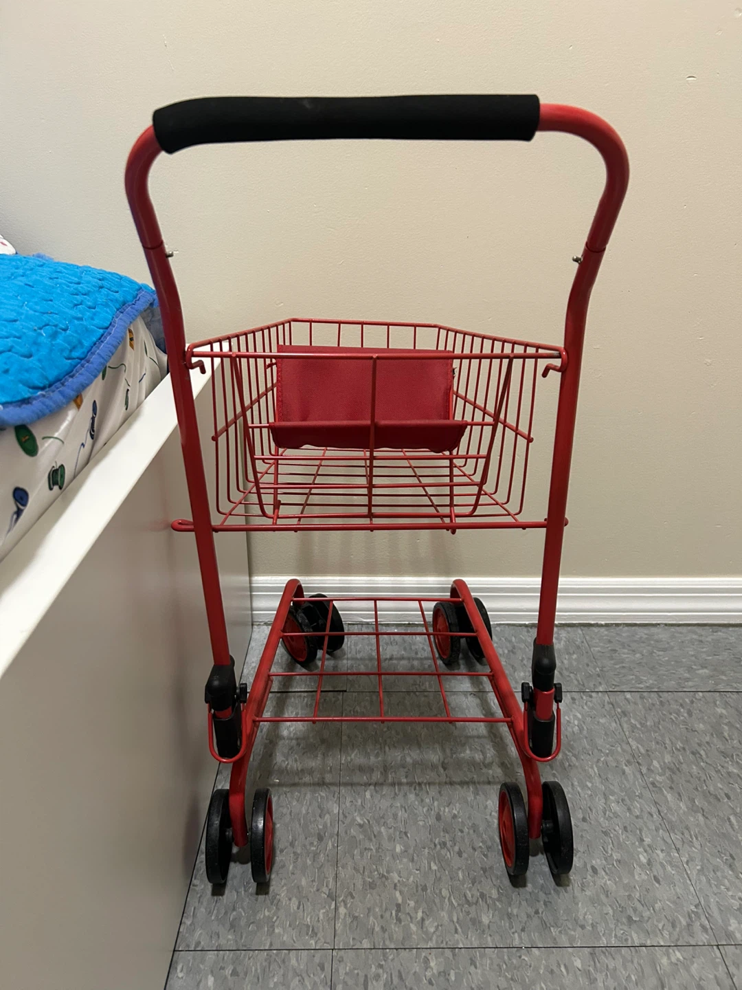 Red Toy Shopping Cart - photo 3