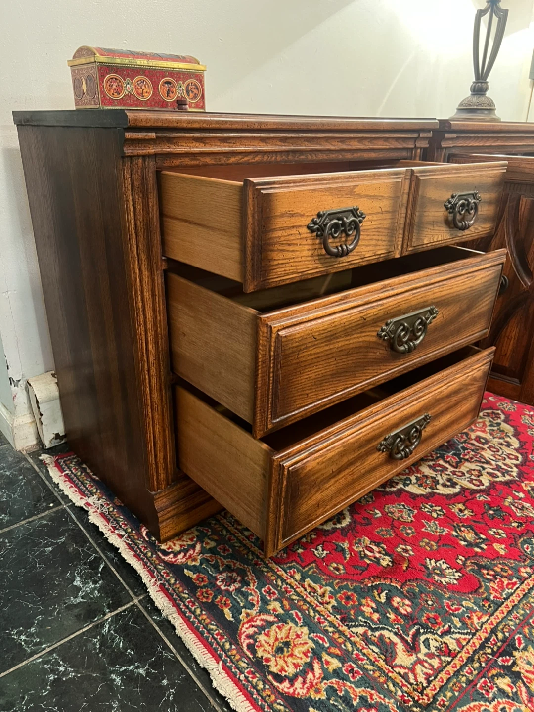 Vintage Matching Small Dresser & Cabinet - Delivery Extra - photo 4