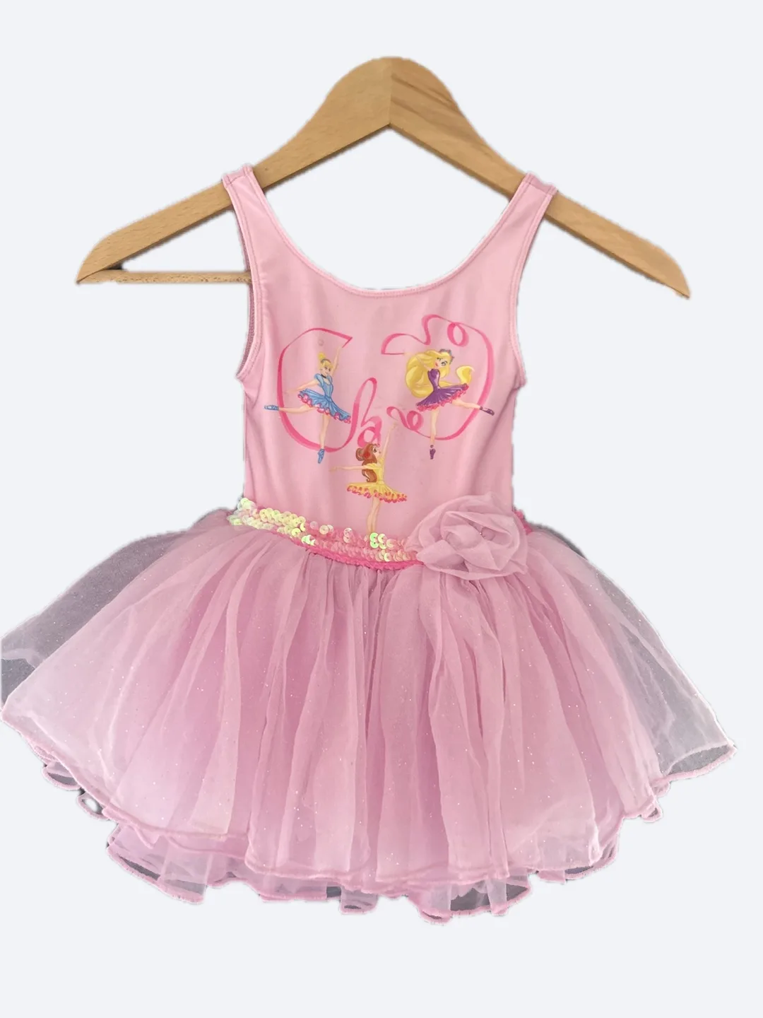 Disney Store Pink Ballet Leotard Dress
