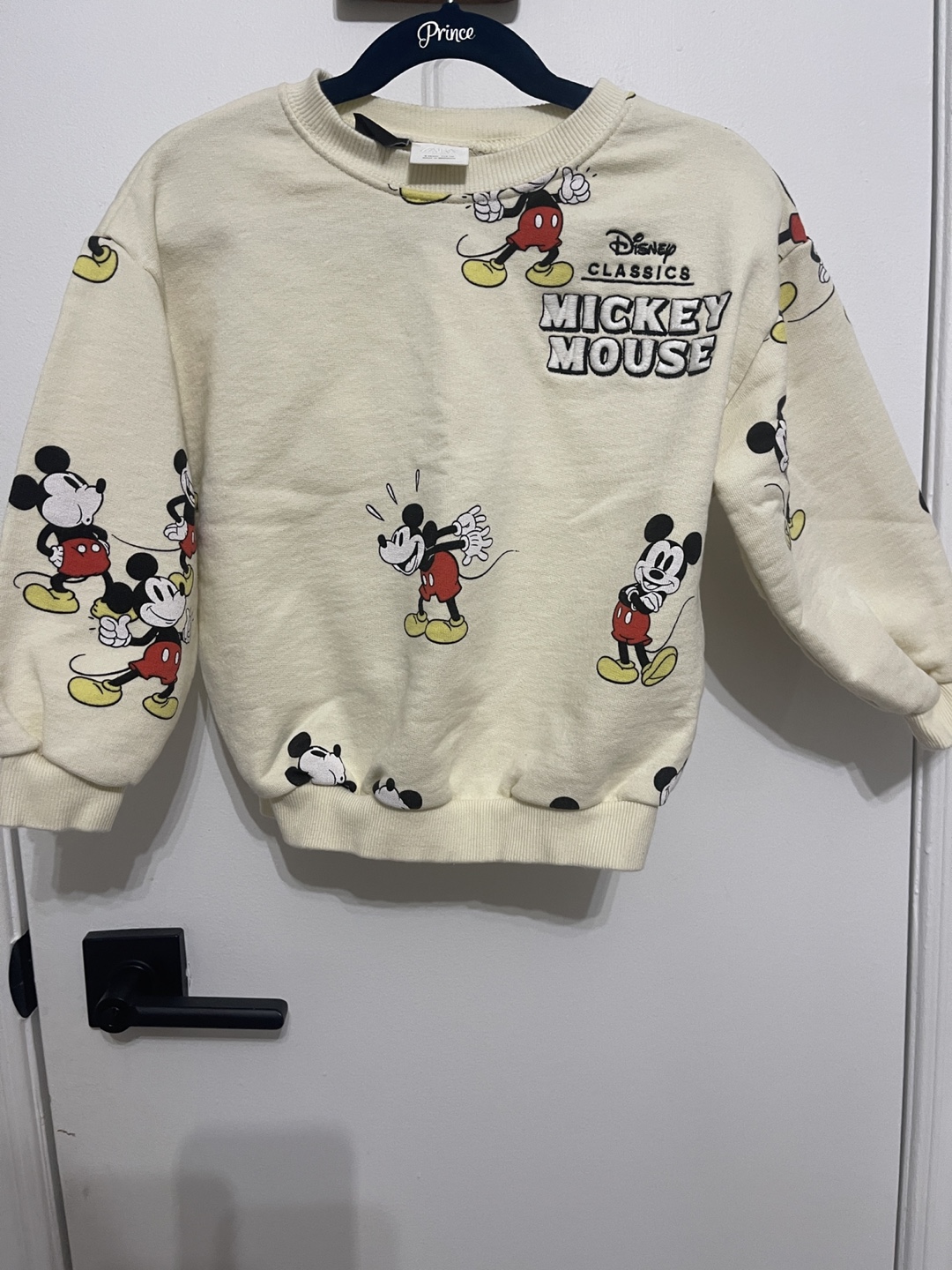 Size 6 Zara Mickey Mouse sweater