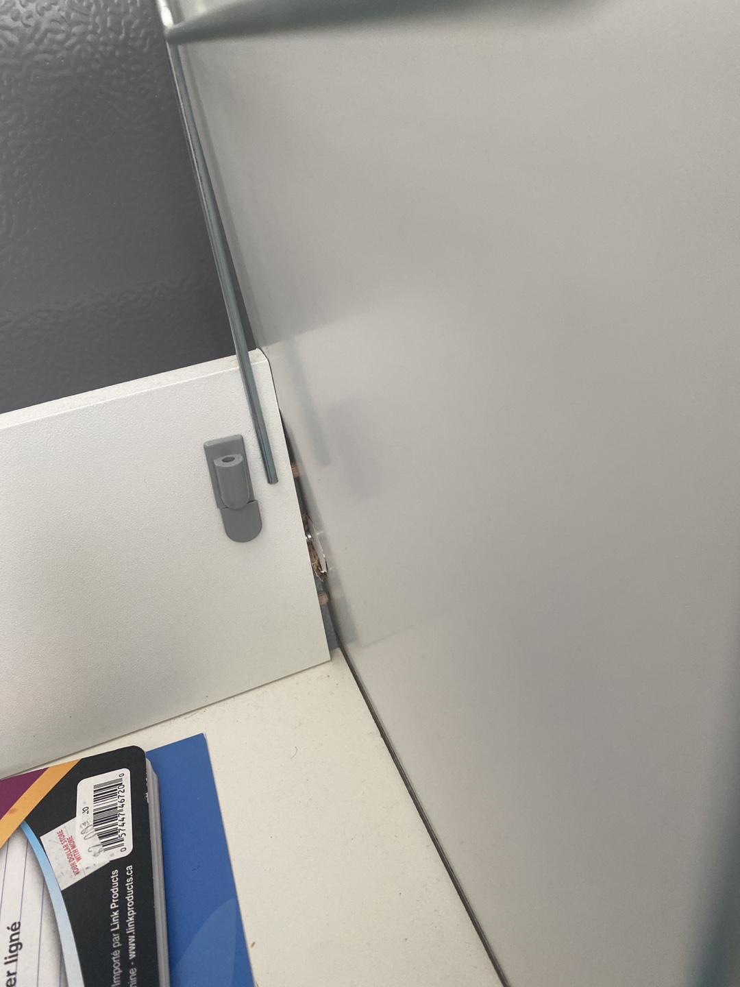 White Rolling File Cabinet - photo 2