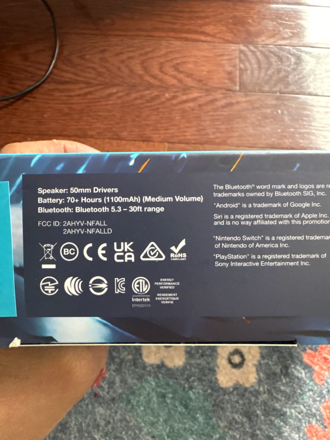 JLab Nightfall Wireless Gaming Headset - New image indicator(3)