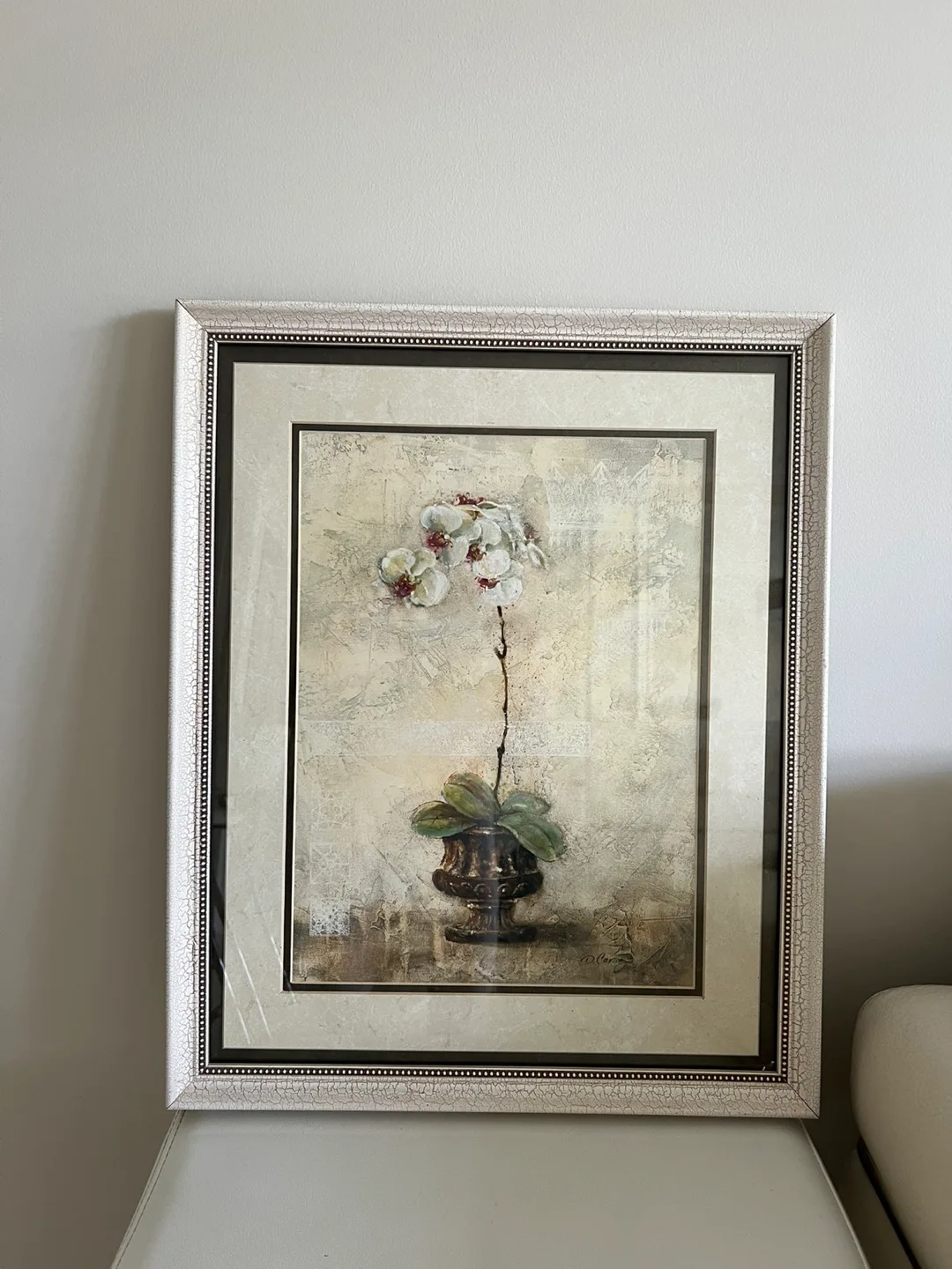 Framed Floral Print thumbnail