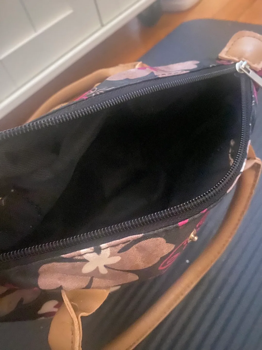 Floral Insulated Lunch Bag Tote image indicator(3)